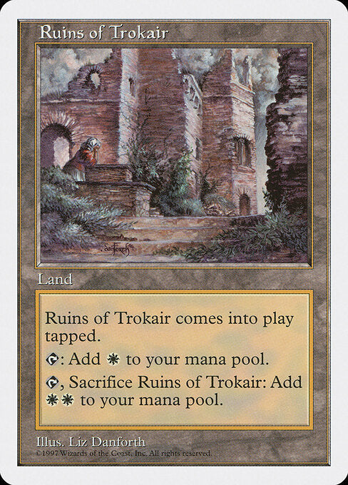 Ruins of Trokair - Magic: The Gathering 5ED #422