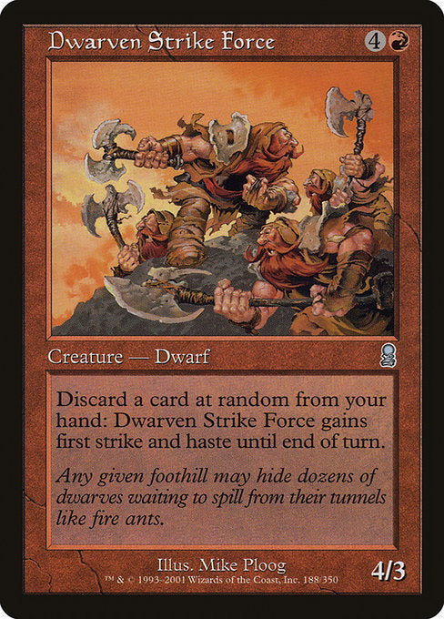 Dwarven Strike Force Odyssey ODY