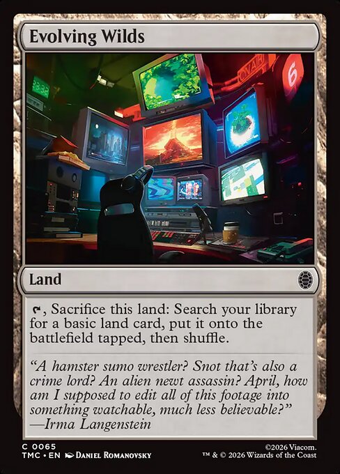 Evolving Wilds - Magic: The Gathering TMC #65