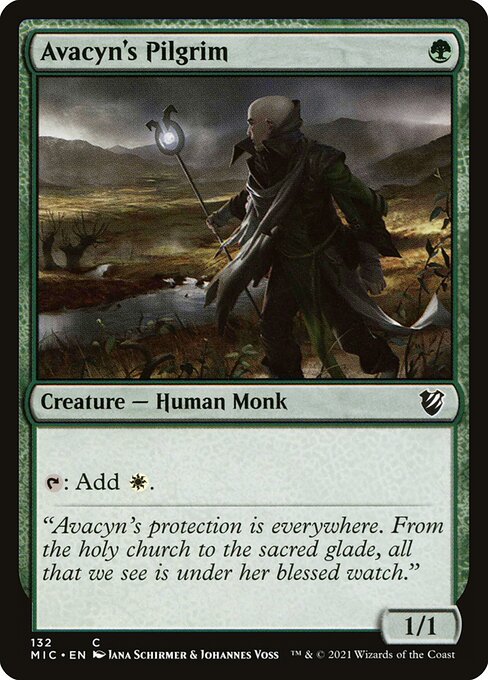 Avacyn's Pilgrim - Magic: The Gathering MIC #132