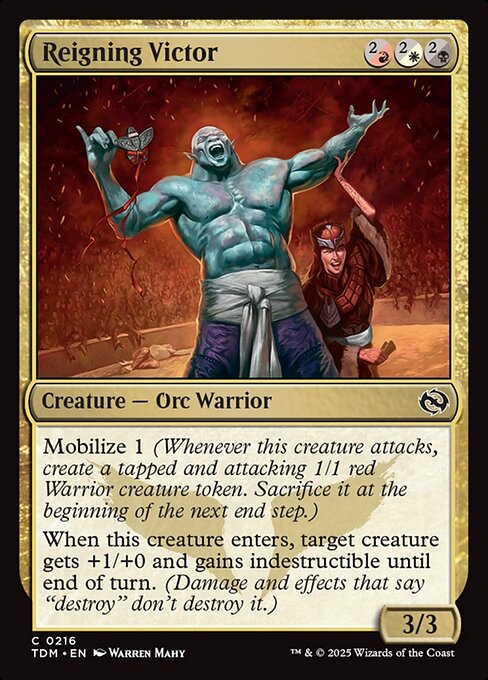 Reigning Victor - Magic: The Gathering TDM #216