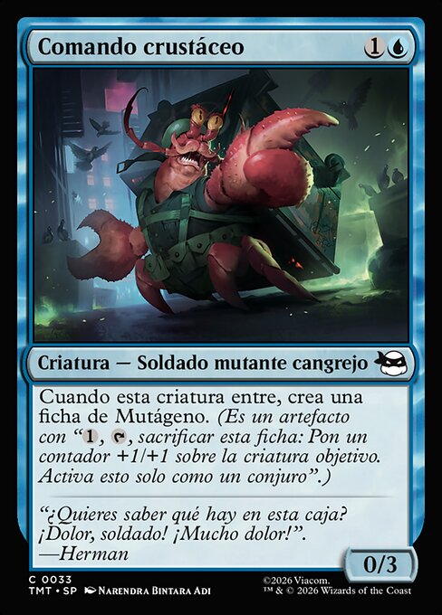 Crustacean Commando · TMT #33 · ES