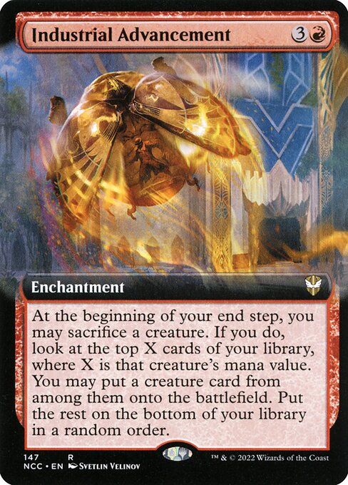 Industrial Advancement - Magic: The Gathering NCC #147