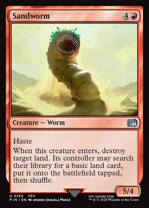 Sandworm - Magic: The Gathering FIN #155