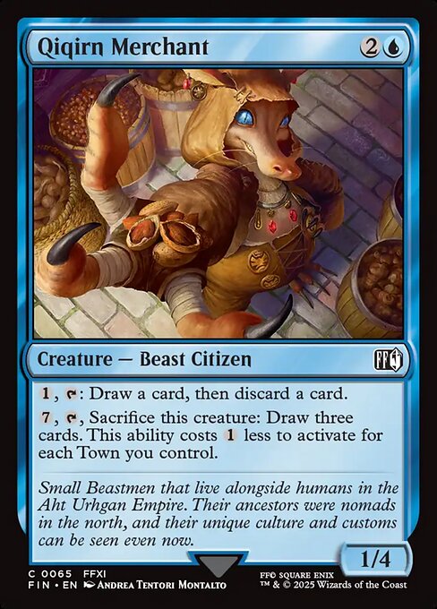 Qiqirn Merchant - Magic: The Gathering FIN #65