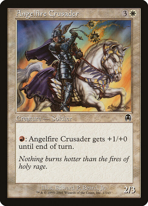 Angelfire Crusader - Magic: The Gathering APC #1