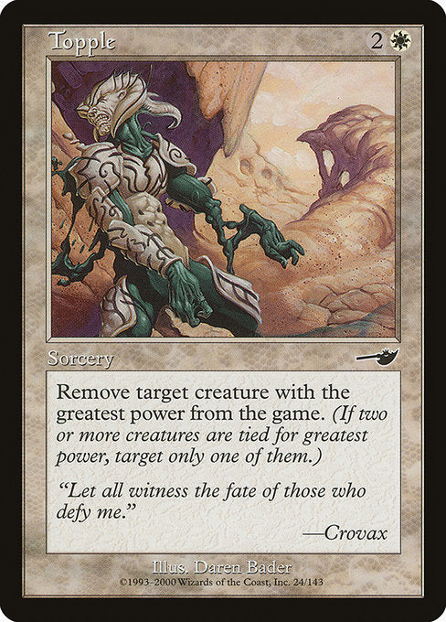 Topple Nemesis NEM