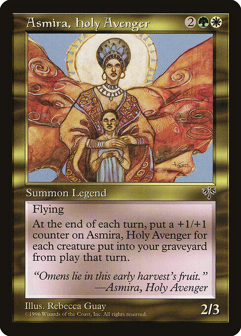 Asmira, Holy Avenger - Magic: The Gathering MIR #256