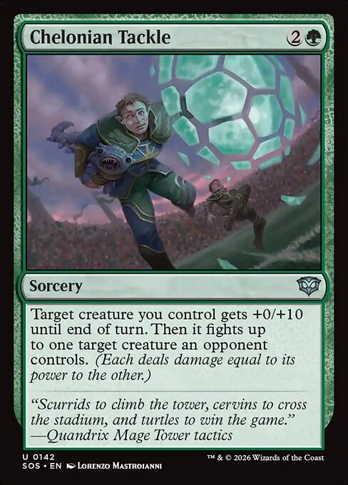 Chelonian Tackle - Magic: The Gathering SOS #142