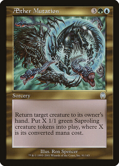 Aether Mutation - Magic: The Gathering APC #91