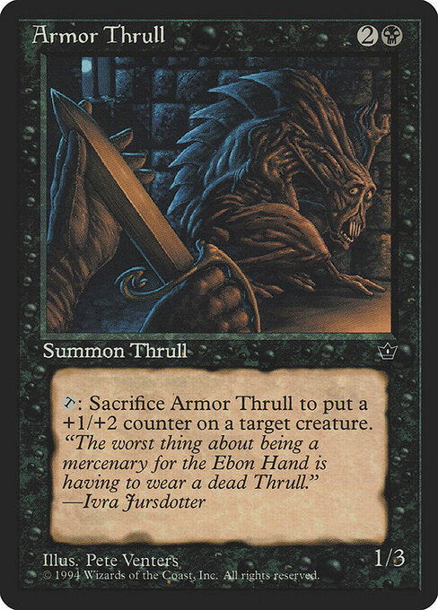 Armor Thrull - Magic: The Gathering FEM #33a