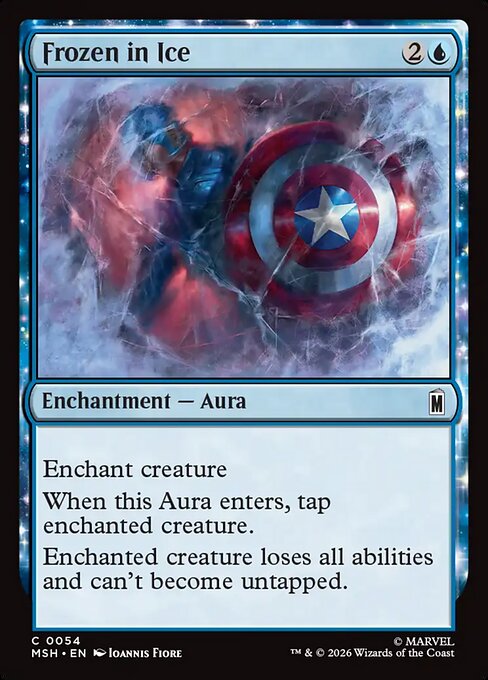 Frozen in Ice - Magic: The Gathering MSH #54