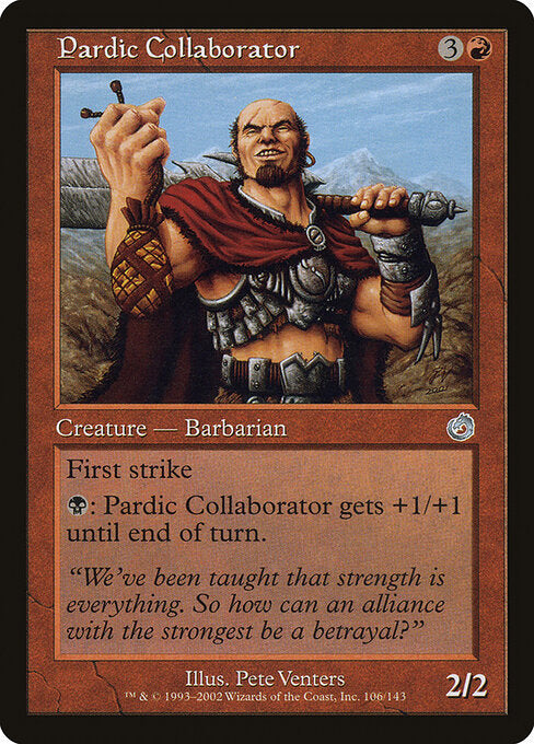 Pardic Collaborator - Magic: The Gathering TOR #106