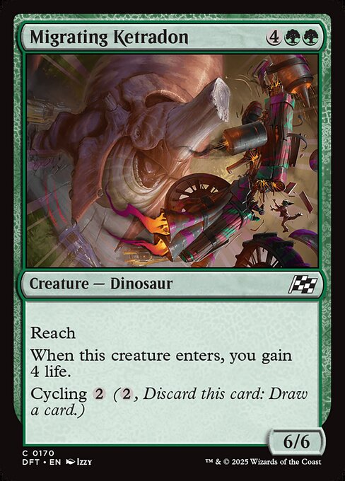 Migrating Ketradon - Magic: The Gathering DFT #170