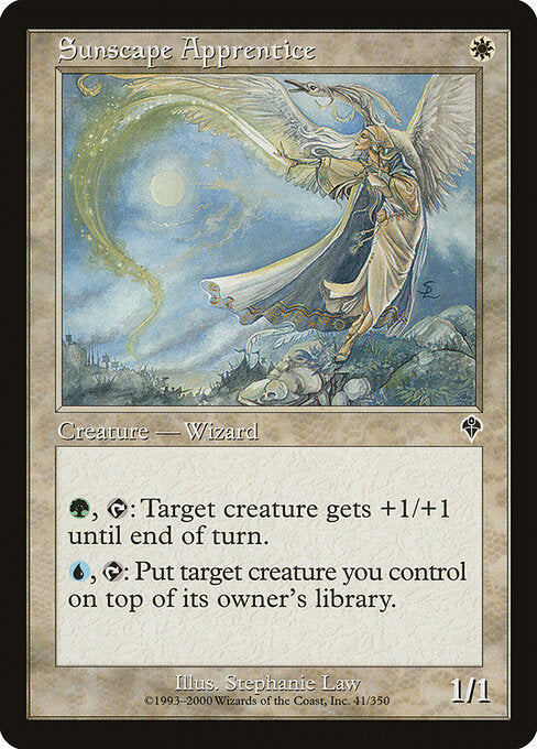 Sunscape Apprentice - Magic: The Gathering INV #41