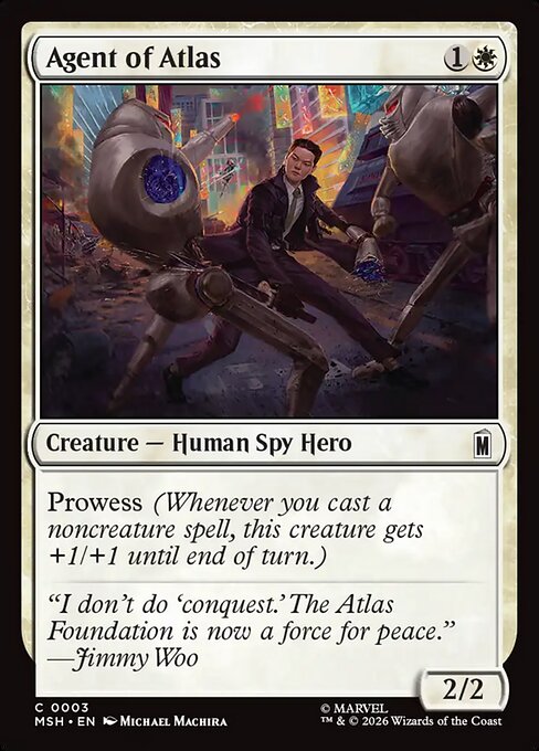 Agent of Atlas - Magic: The Gathering MSH #3