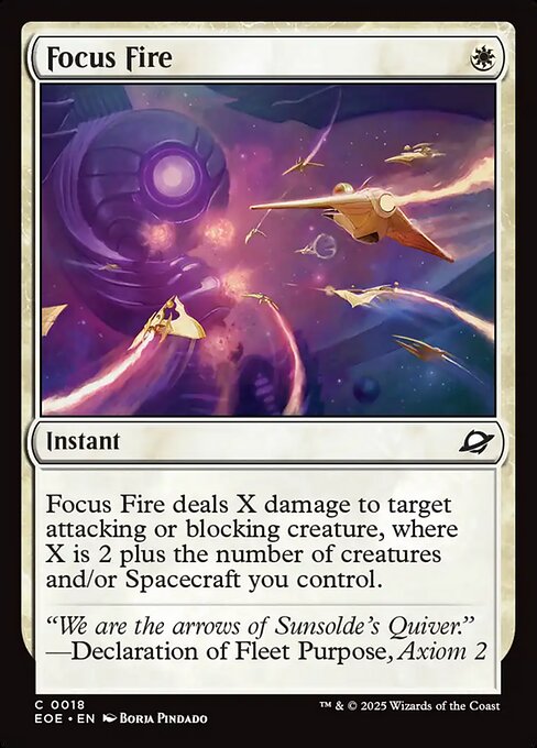 Focus Fire - Magic: The Gathering EOE #18