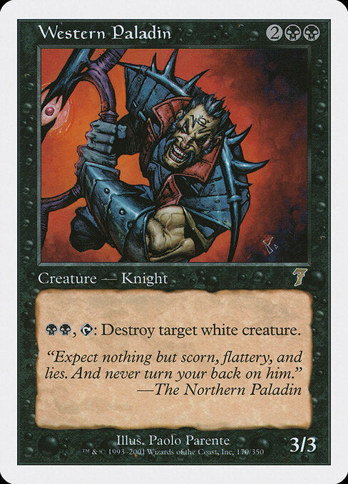 Western Paladin - Magic: The Gathering 7ED #170