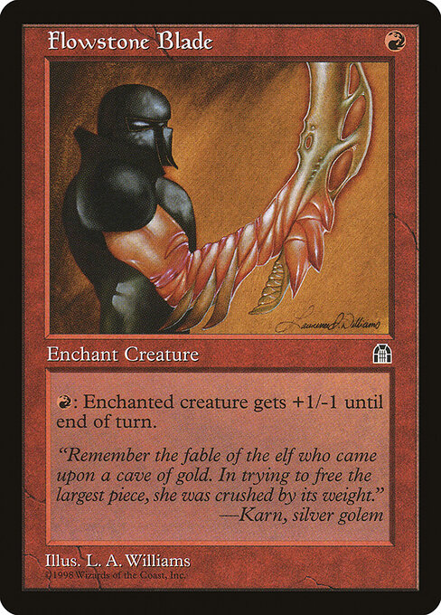 Flowstone Blade - Magic: The Gathering STH #83