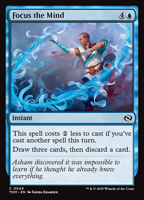 Focus the Mind - Magic: The Gathering TDM #45