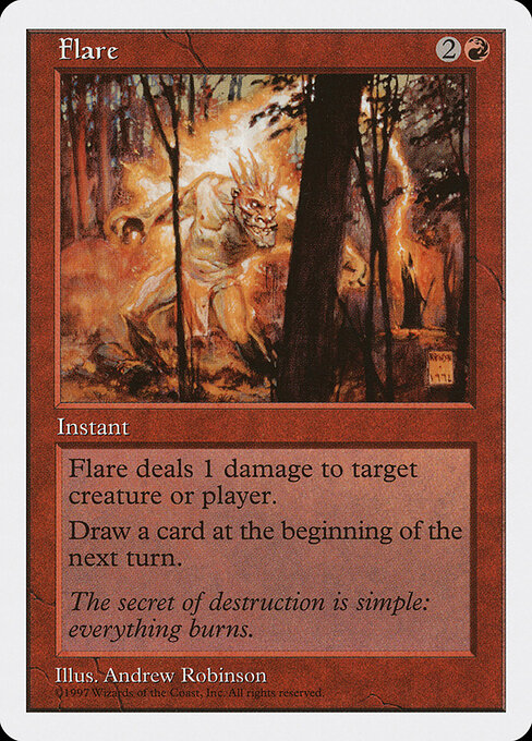 Flare - Magic: The Gathering 5ED #230