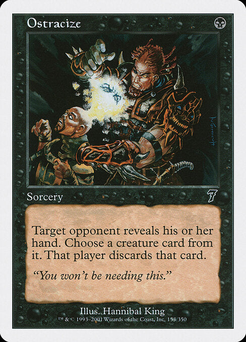 Ostracize - Magic: The Gathering 7ED #153