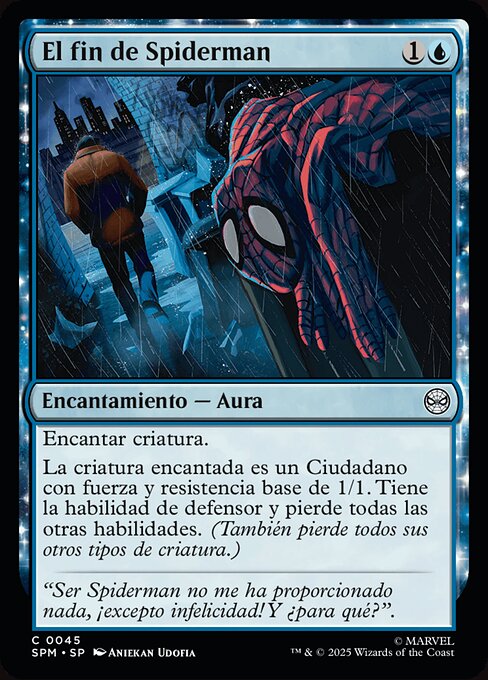 Spider-Man No More · SPM #45 · ES