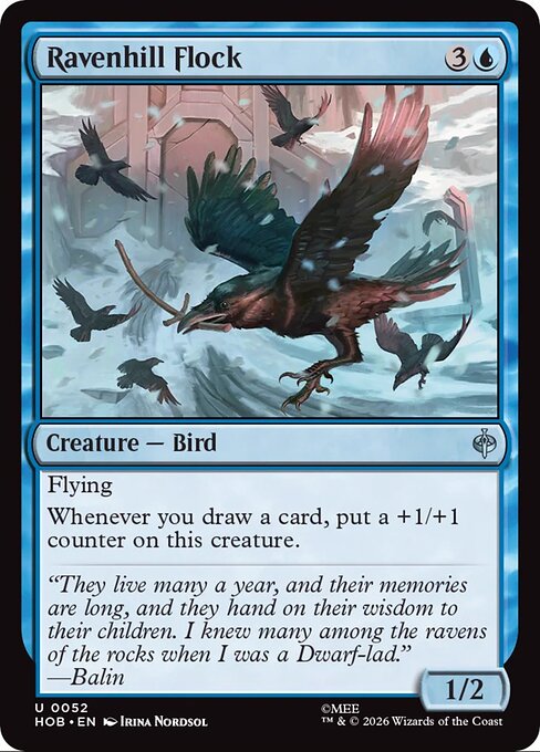 Ravenhill Flock - Magic: The Gathering HOB #52
