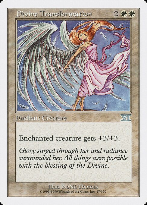 Divine Transformation - Magic: The Gathering 6ED #17