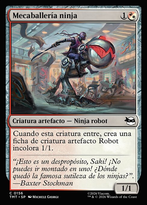 Mechanized Ninja Cavalry · TMT #156 · ES