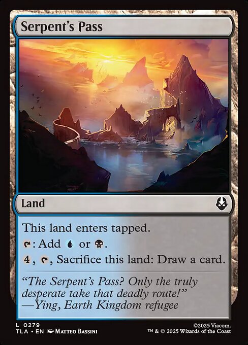 Serpent's Pass - Magic: The Gathering TLA #279