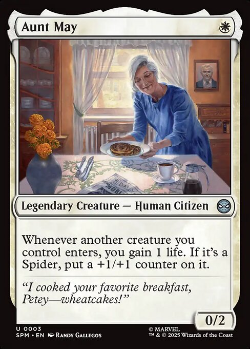 Aunt May - Magic: The Gathering SPM #3