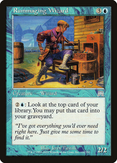 Rummaging Wizard - Magic: The Gathering ONS #110