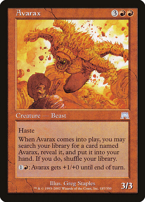 Avarax - Magic: The Gathering ONS #187