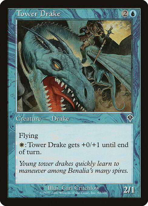 Tower Drake - Magic: The Gathering INV #82