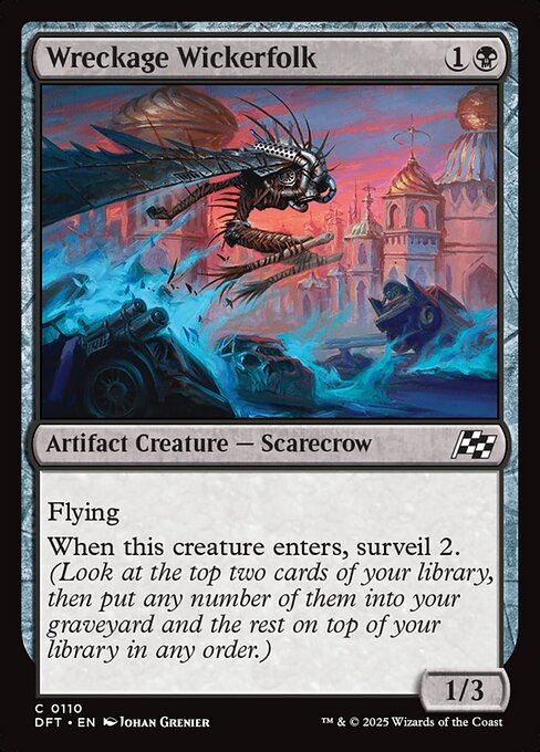 Wreckage Wickerfolk - Magic: The Gathering DFT #110
