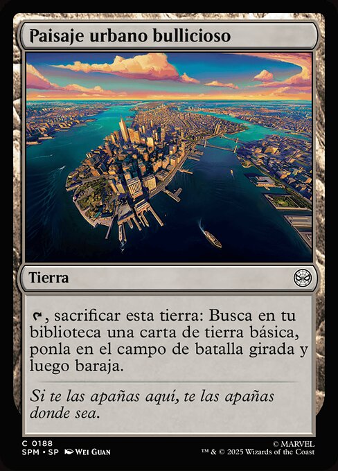 Vibrant Cityscape · SPM #188 · ES