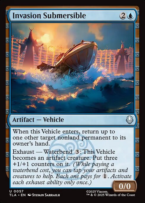 Invasion Submersible - Magic: The Gathering TLA #57