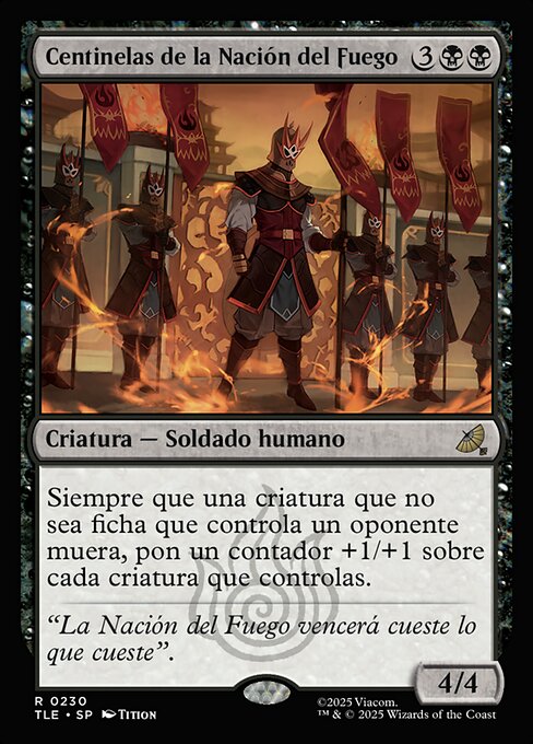 Fire Nation Sentinels · TLE #230 · ES