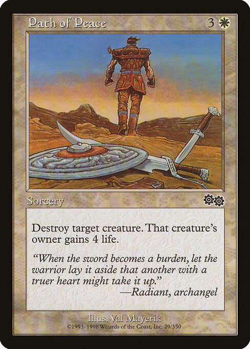Path of Peace - Magic: The Gathering USG #29