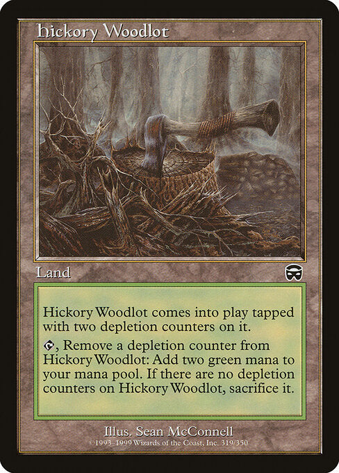 Hickory Woodlot - Magic: The Gathering MMQ #319