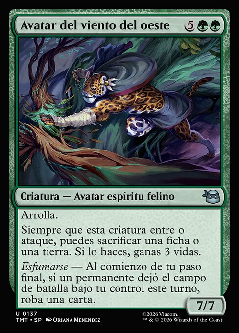 West Wind Avatar · TMT #137 · ES