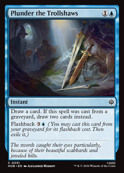 Plunder the Trollshaws - Magic: The Gathering HOB #51