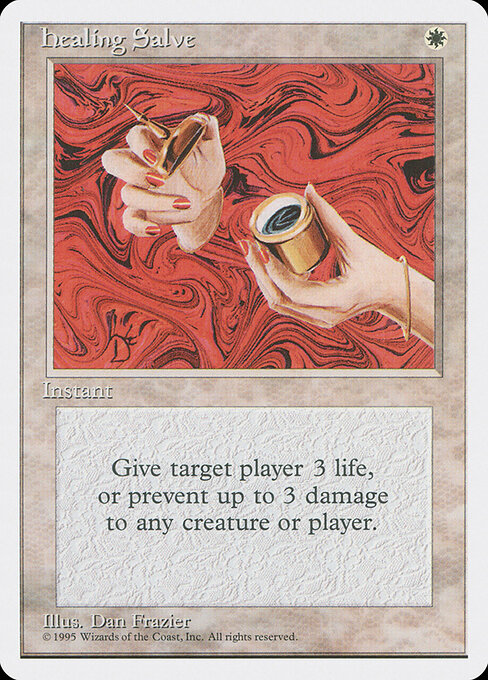 Healing Salve - Magic: The Gathering 4ED #28
