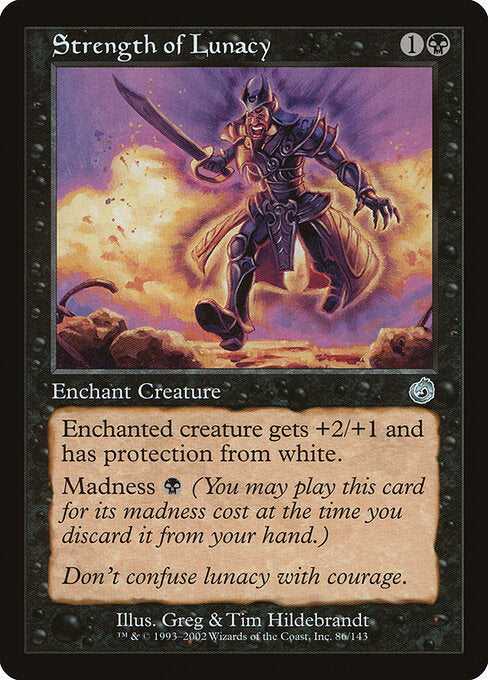 Strength of Lunacy - Magic: The Gathering TOR #86