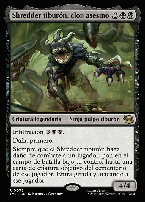 Shark Shredder, Killer Clone · TMT #73 · ES