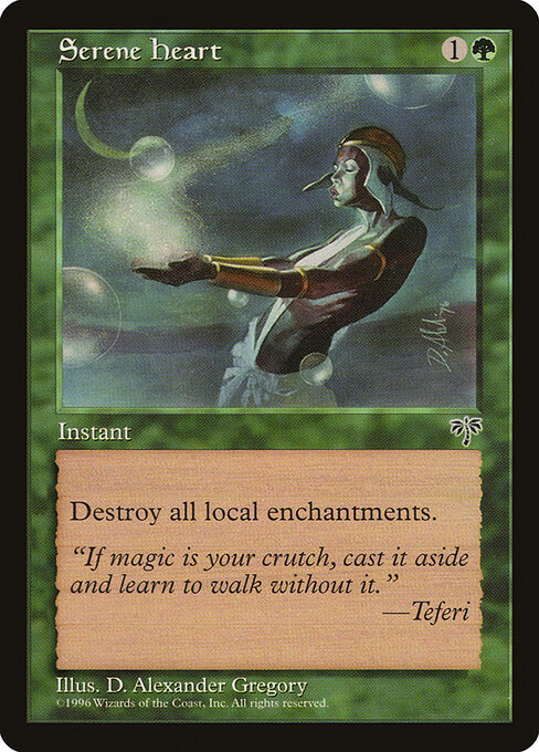 Serene Heart - Magic: The Gathering MIR #242