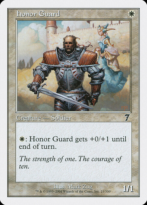 Honor Guard - Magic: The Gathering 7ED #21
