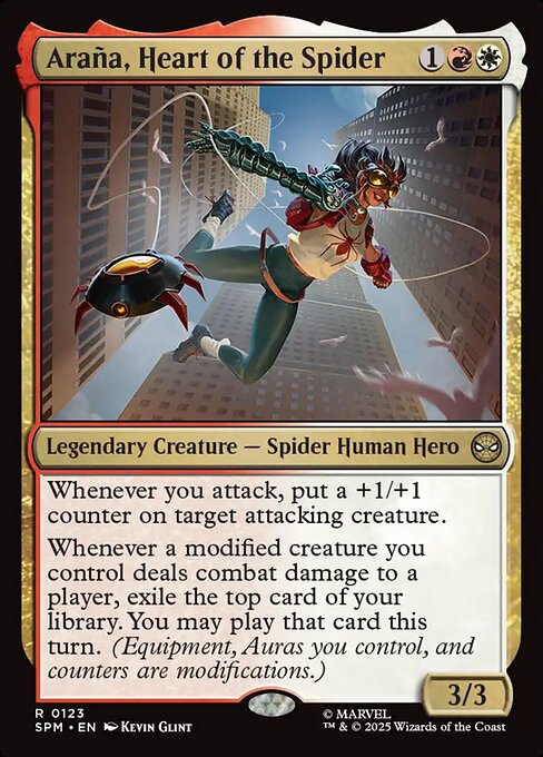 Araña, Heart of the Spider - Magic: The Gathering SPM #123