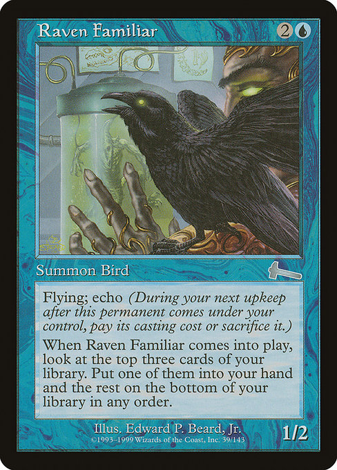 Raven Familiar Urza's Legacy ULG